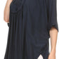 Sakkas Martina Delicate Embroidered Tie Dye Poncho Top / Cover Up