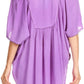 Sakkas Martina Delicate Embroidered Tie Dye Poncho Top / Cover Up