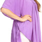Sakkas Martina Delicate Embroidered Tie Dye Poncho Top / Cover Up