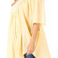 Sakkas Martina Delicate Embroidered Tie Dye Poncho Top / Cover Up