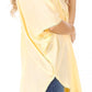 Sakkas Martina Delicate Embroidered Tie Dye Poncho Top / Cover Up