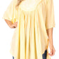 Sakkas Martina Delicate Embroidered Tie Dye Poncho Top / Cover Up