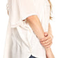 Sakkas Martina Delicate Embroidered Tie Dye Poncho Top / Cover Up