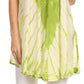Sakkas D7037 - Cara Wide Embroidered Top Blouse Shirt With Crochet Neck Draped Cap Sleeves - Fuscia - OS