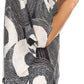 Sakkas Xally Long Hi Low Back Drop Shoulder Short Sleeves Poncho Top Shirt Blouse
