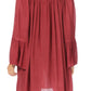 Sakkas Anna Casual Flowy Wide Neck 3/4 Sleeve Light Summer Boho Blouse Top