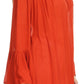 Sakkas Anna Casual Flowy Wide Neck 3/4 Sleeve Light Summer Boho Blouse Top
