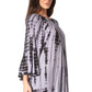Sakkas Anna Casual Flowy Wide Neck 3/4 Sleeve Light Summer Boho Blouse Top