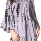 Sakkas Anna Casual Flowy Wide Neck 3/4 Sleeve Light Summer Boho Blouse Top