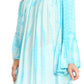 Sakkas Anna Casual Flowy Wide Neck 3/4 Sleeve Light Summer Boho Blouse Top
