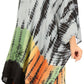 Sakkas Eliana Wide Long Tall Embroidered Tie Dye Ombre Batik Poncho Top Blouse