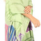 Sakkas Eliana Wide Long Tall Embroidered Tie Dye Ombre Batik Poncho Top Blouse