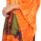 Sakkas Eliana Wide Long Tall Embroidered Tie Dye Ombre Batik Poncho Top Blouse