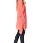 Sakkas Wren Lightweight Circle Poncho Top Blouse With Detailed Embroidery