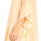 Sakkas Wren Lightweight Circle Poncho Top Blouse With Detailed Embroidery