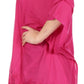 Sakkas Wren Lightweight Circle Poncho Top Blouse With Detailed Embroidery