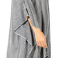 Sakkas Wren Lightweight Circle Poncho Top Blouse With Detailed Embroidery