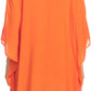 Sakkas Wren Lightweight Circle Poncho Top Blouse With Detailed Embroidery