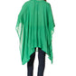 Sakkas Wren Lightweight Circle Poncho Top Blouse With Detailed Embroidery