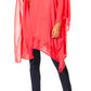 Sakkas Wren Lightweight Circle Poncho Top Blouse With Detailed Embroidery