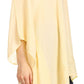Sakkas Wren Lightweight Circle Poncho Top Blouse With Detailed Embroidery