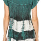 Sakkas Layleka Long Tie Dye Ombre Batik Embroidered Sequin Beaded Shirt Blouse Top