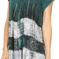 Sakkas Layleka Long Tie Dye Ombre Batik Embroidered Sequin Beaded Shirt Blouse Top