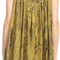 Sakkas Badalea Long Embroidered Sequin Beaded Batik Shirt Printed Tank Top Blouse