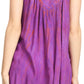 Sakkas Badalea Long Embroidered Sequin Beaded Batik Shirt Printed Tank Top Blouse