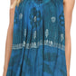 Sakkas Goregianna Long Embroidered Sequin Printed Batik Beaded Tank Top Blouse Top