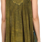 Sakkas Goregianna Long Embroidered Sequin Printed Batik Beaded Tank Top Blouse Top