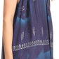 Sakkas Goregianna Long Embroidered Sequin Printed Batik Beaded Tank Top Blouse Top