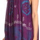 Sakkas Goregianna Long Embroidered Sequin Printed Batik Beaded Tank Top Blouse Top