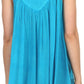 Sakkas Goregianna Long Embroidered Sequin Printed Batik Beaded Tank Top Blouse Top