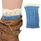 Medium Large Cutie Pie Acrylic Leg Warmer Boot Topper