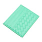 Faux Leather Basket Weave Card Holder Wallet