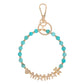 Mama Message Heart Bear Pointed Precious Key Chain Bracelet