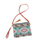 Western Patterned Crossbody Clutch Bag