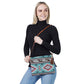 Western Patterned Crossbody Clutch Bag