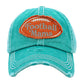 Football Mama Vintage Baseball Cap