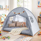 Twin Size Indoor Canopy Tent for Kids with 2 Window and Suits 3+