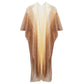 Two Tone Lurex Kimono Poncho