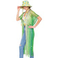 Two Tone Lurex Kimono Poncho