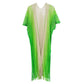 Two Tone Lurex Kimono Poncho