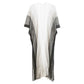 Two Tone Lurex Kimono Poncho