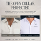 goTIELESS Ultimate Dress Shirt (White/Navy Windowpane)