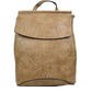 Vegan Long-lasting Faux Leather Backpack Convertible Bag