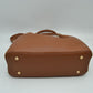 Minimalist Structured Satchel Bag with Detachable Long Strap