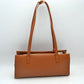 Elegant Shoulder Tote Bag with Decorative Charm