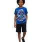 G West Kids Techno Dj Tshirt Mens